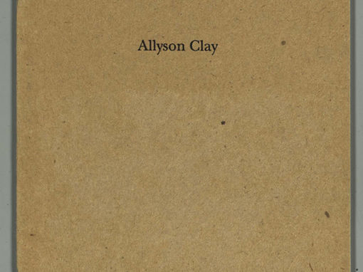 Allyson Clay — artwork