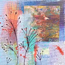 Mai Miyazaki : Abstract mixed media artist — artwork