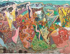 Larry Poons — artwork