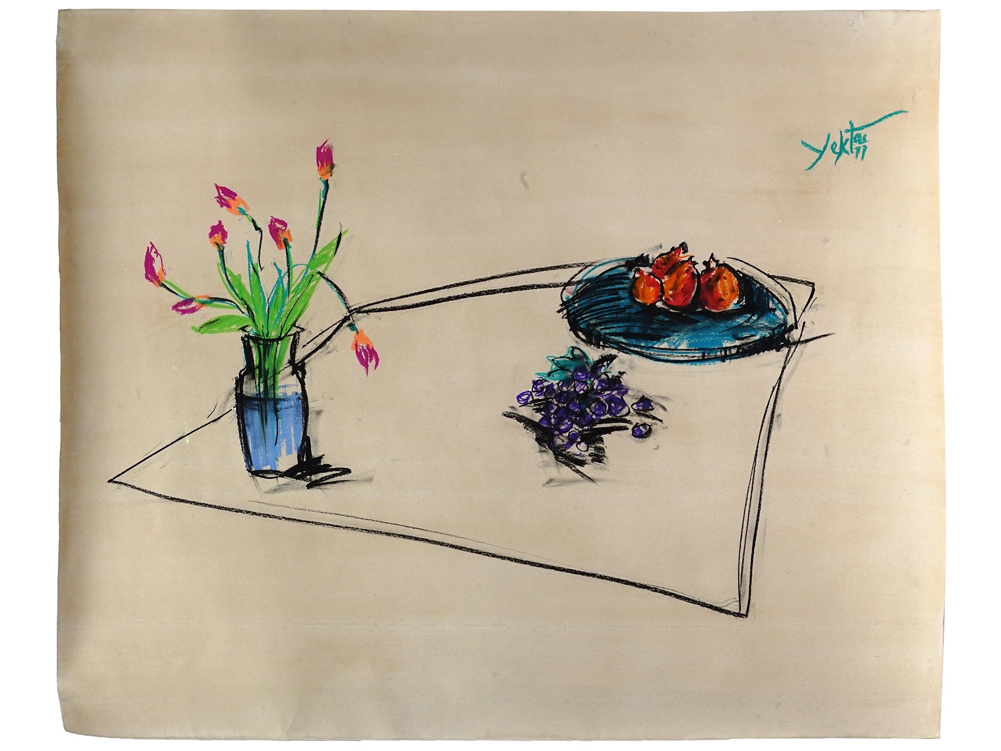 Manoucher Yektai — artwork