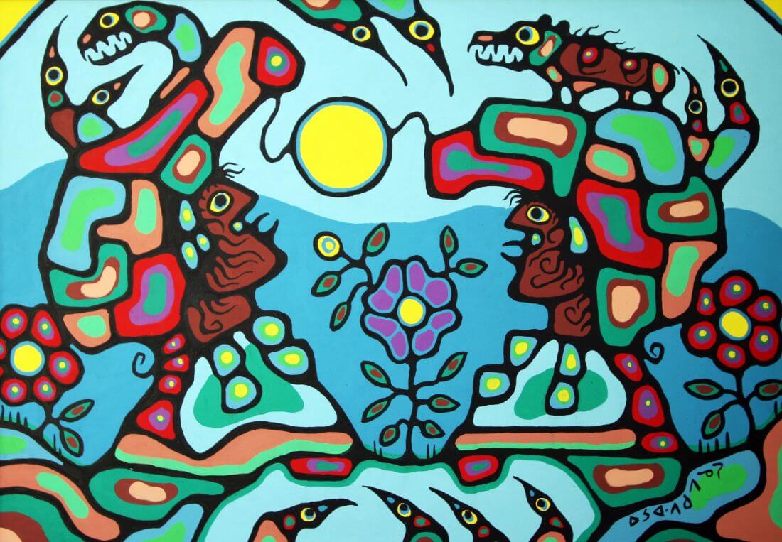 Norval Morriseau — artwork